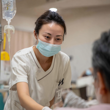 施設でのケア風景